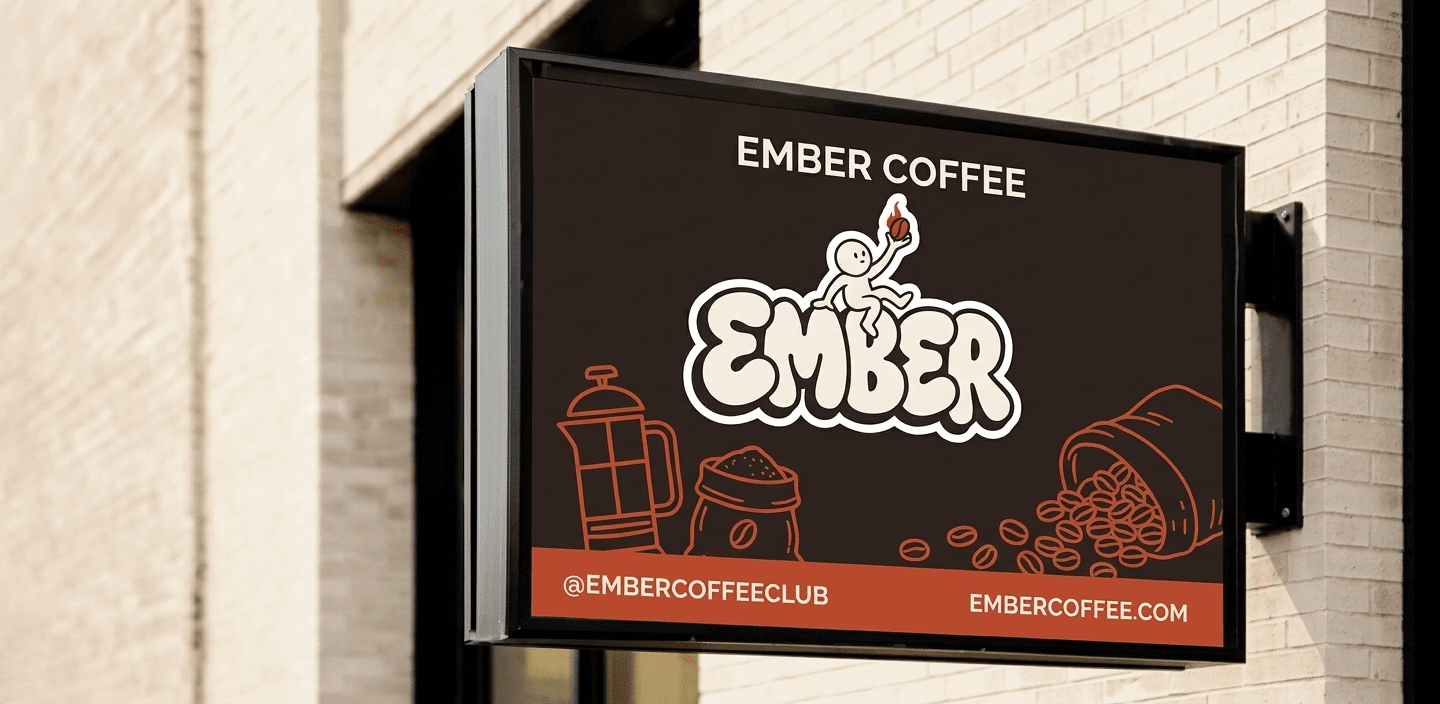 Ember Coffee, Brand Identity