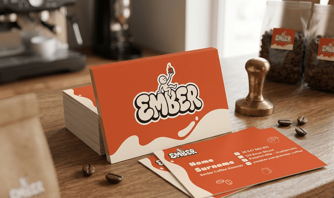 Ember Coffee, Brand Identity