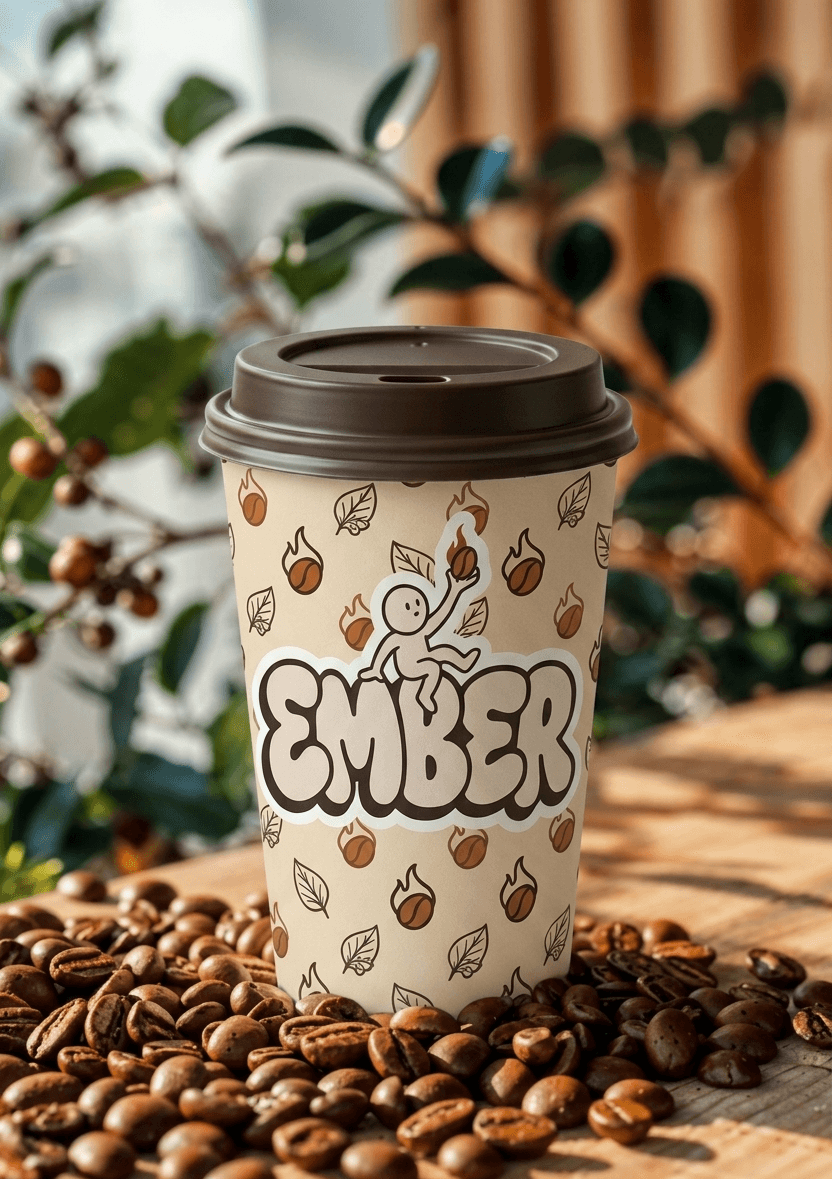 Ember Coffee, Brand Identity